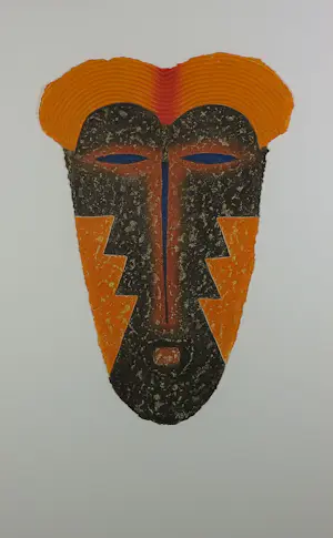 Alain Berck Vitz - Zeefdruk, Yellow Princess IV/XV - Ingelijst kopen? Bied vanaf 40!