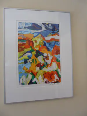 Jan Cremer - Zeefdruk. titel, Wild Horizon. kopen? Bied vanaf 175!