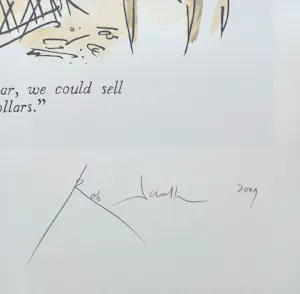 Rob Scholte - If this were a Jasper Johns, zeefdruk (groot!) kopen? Bied vanaf 10!