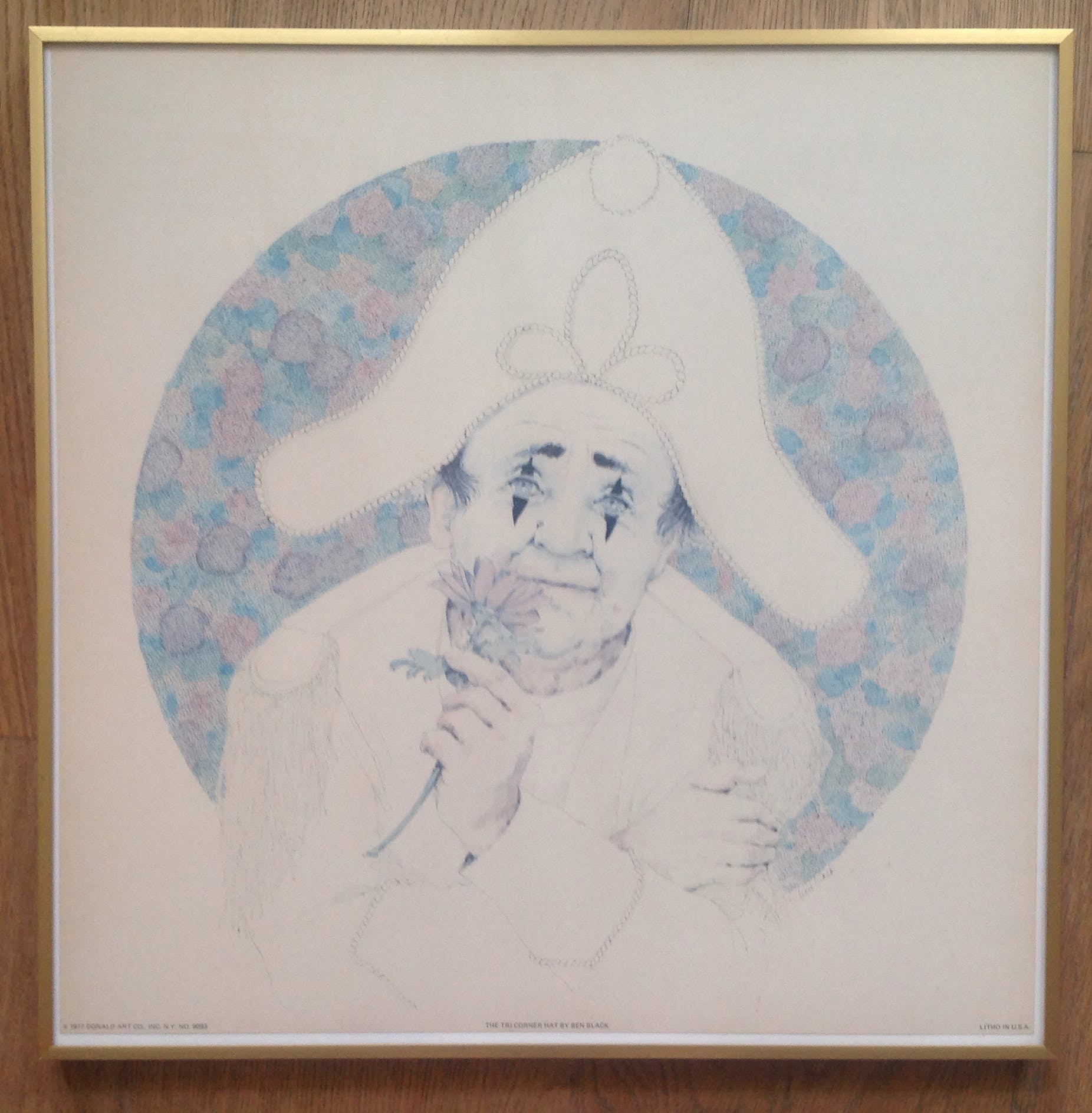Ben Black - litho - De clown - The tri corner hat kopen? Bied vanaf 1!