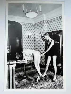 Helmut Newton - Interior Nice. Handsigniert. Vintage. verkocht voor € 380!