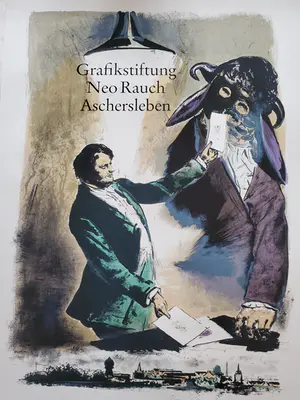 Neo Rauch - Offset, mit Gefälligkeitssignatur kopen? Bied vanaf 450!