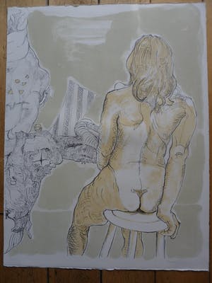 Vincent Rijnbende - Litho, Titel, Dezelfde boodschappen kopen? Bied vanaf 10!