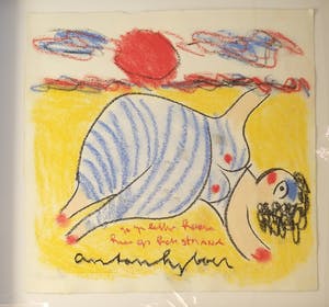 Anton Heyboer - Baddame op het strand kopen? Bied vanaf 325!