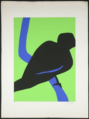 Niet of onleesbaar gesigneerd - Zeefdruk, Blackbird kopen? Bied vanaf 1!