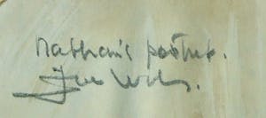 Joe Wols - Inkttekening, Nathan's Pochet kopen? Bied vanaf 1!