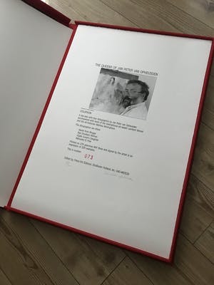 Jan Peter van Opheusden - Liggend naakt - steendruk kopen? Bied vanaf 1!