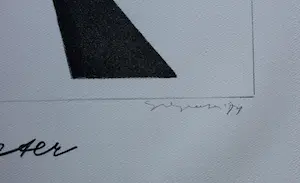 Zoltin Peeter - litho: zonder titel - 1974 kopen? Bied vanaf 59!