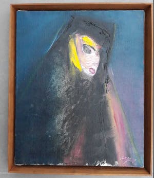 Serge Vandercam - schilderij op doek, handgesigneerd CoBrA kunstenaar kopen? Bied vanaf 550!