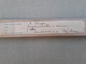 Marinus Schipper - Vogelverschrikker in de sneeuw uit 1938. (134 x 114)! kopen? Bied vanaf 195!