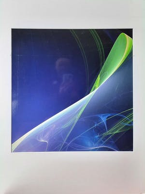 Niet of onleesbaar gesigneerd - Abstracte fotografie - jaren 90 - echte foto-afdruk kopen? Bied vanaf 1!