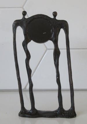 Corry Ammerlaan - Verbronsd metalen Klokje kopen? Bied vanaf 10!