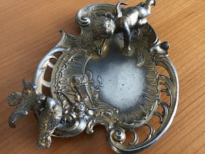 Curiosa - Jugendstil vide poche /visitekaartjes of sieradenschaaltje.WMF as. kopen? Bied vanaf 85!