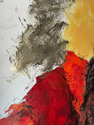 Menno Bauer - Prachtig schilderij: ‘ Weigeren te vluchten’ kopen? Bied vanaf 150!