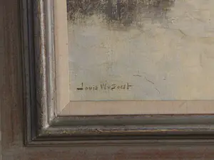 Louis Willem van Soest - Gelders winterlandschap kopen? Bied vanaf 500!