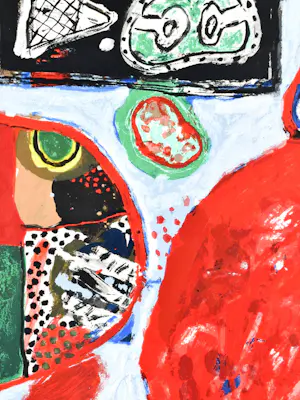 Corneille - ingelijste litho - 1990 kopen? Bied vanaf 395!