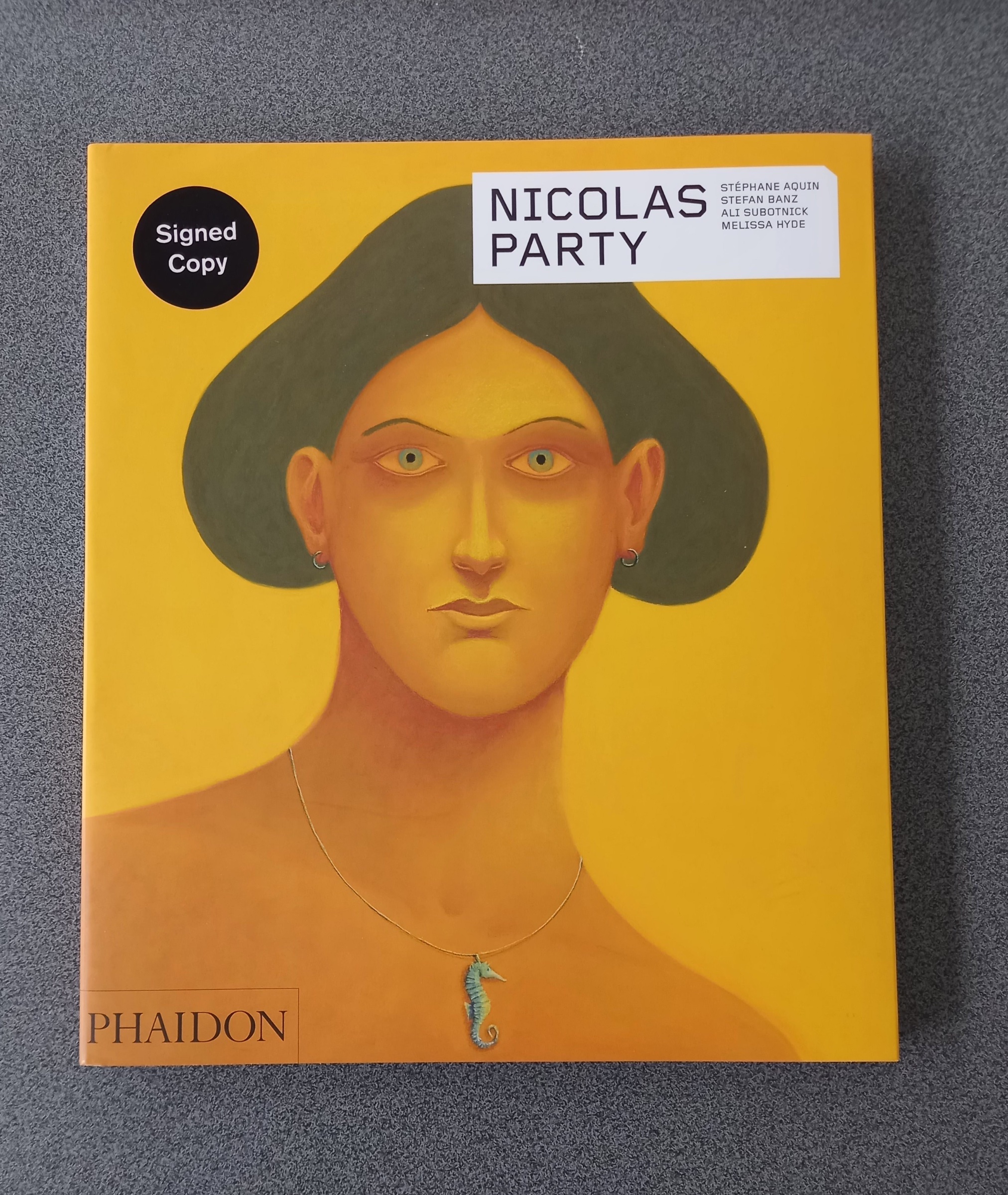 AcheterNicolas Party - Buch Monographie Phaidon Press handsigniert von Nicolas Party? Enchérissez de 90!
