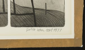 Peter van Oort - Ets en aquatint, Droombeeld kopen? Bied vanaf 1!