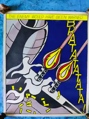 Roy Lichtenstein - As I opened fire verkauft für € 175!