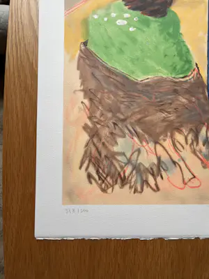 Hugo Claus - Gesigneerde kleurenlithografie - 1999 - zeer goede staat kopen? Bied vanaf 95!