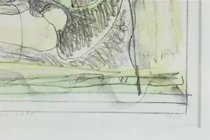 Co Westerik - Ingelijste kleurenlitho: "Am Waldrand" - 1995 (nette lijst!) kopen? Bied vanaf 225!