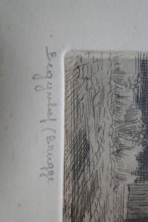 Romain Malfliet - Trio gelimiteerde etsen getiteld "Bomen vellen" - "Rust" en "Begijnhof Brugge" kopen? Bied vanaf 1!