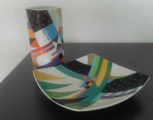 Rosenthal - Brigitte Doege schaal en vaas kopen? Bied vanaf 49!