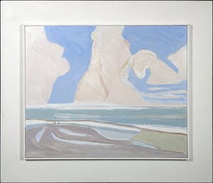 Paul Overhaus - Acryl op doek, Eenzaam - Ingelijst kopen? Bied vanaf 100!