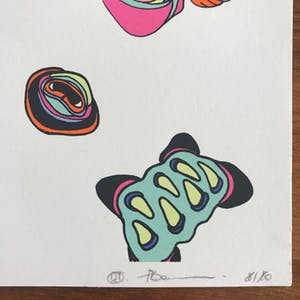 Jean-Luc Moerman - Zeefdruk - Gesigneerd - 'Nanohybride' - 86/150 - 2002 kopen? Bied vanaf 85!