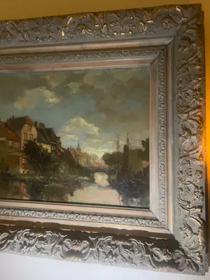 Buy Piet in 't Hout - Olieverfschilderij van Piet In 't Hout .? Bid from 225!