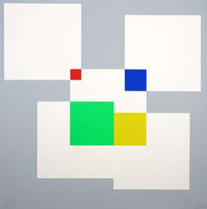 Bob Bonies - Zeefdruk, Zonder titel verkocht voor € 70!