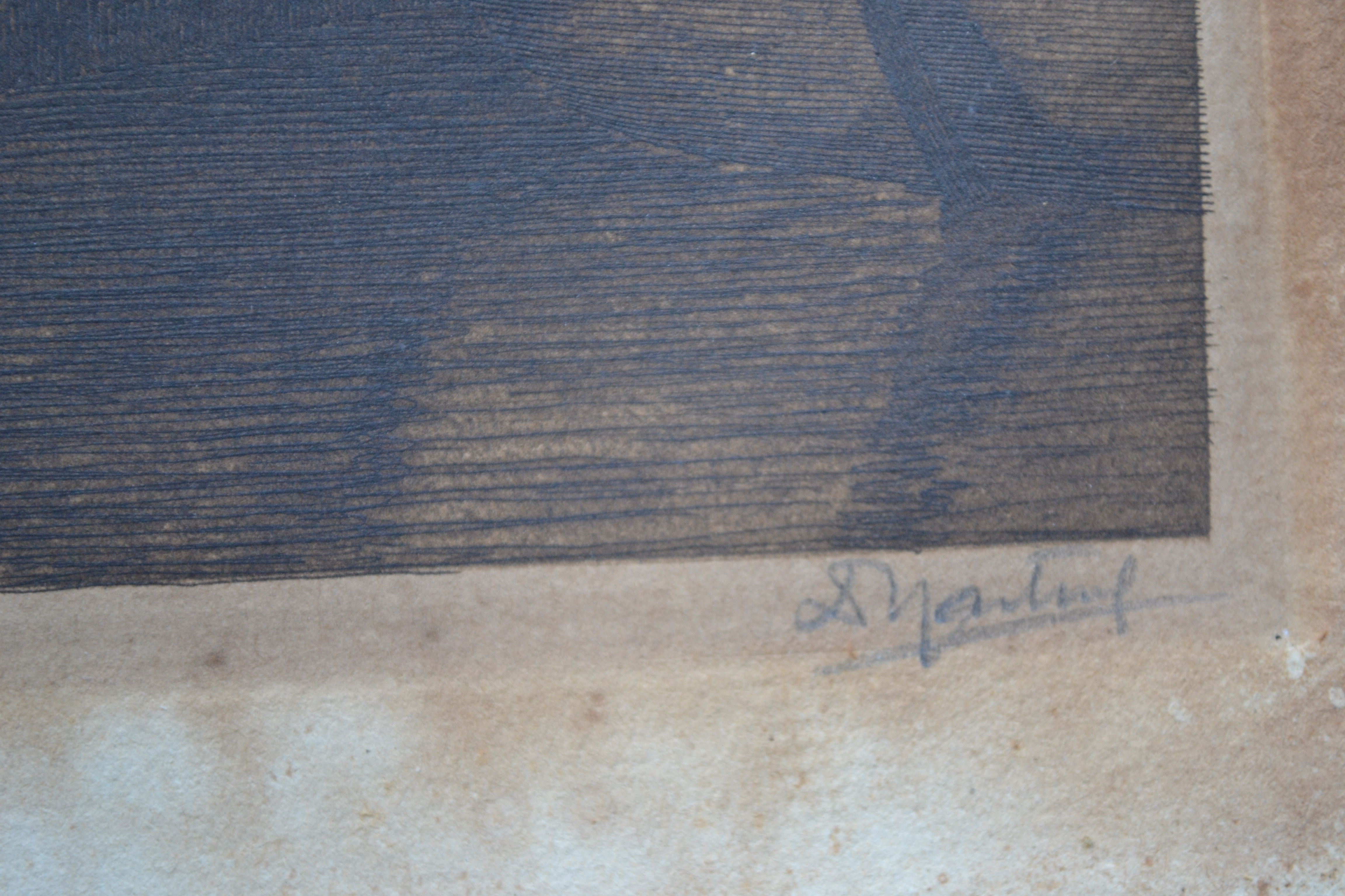 Dirk Harting - Ets - Prinsengracht Amsterdam - Handgesigneerd kopen? Bied vanaf 1!