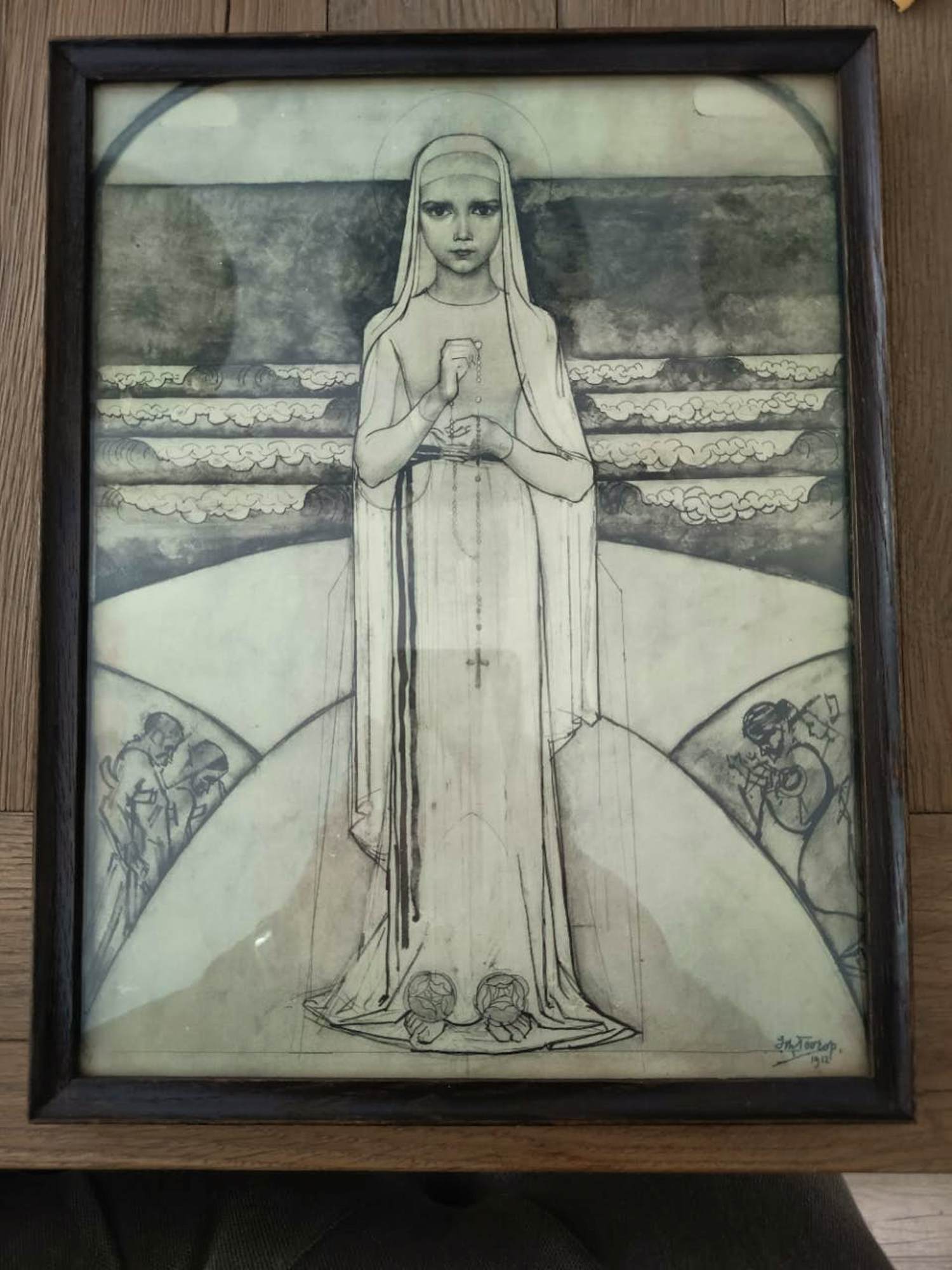 AcheterJan Toorop - Heilige Maagd van Lourdes? Enchérissez de 80!