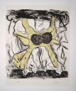 Frank van den Broeck - Litho, Zonder titel kopen? Bied vanaf 1!