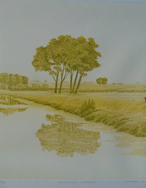 Henk Kastelijn - Spiegelingen waterkant kopen? Bied vanaf 45!