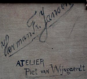 Herman Jansen - Olieverf op doek: Stilleven - 1929 kopen? Bied vanaf 100!