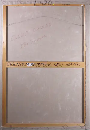 Otto Schouten - Olieverf op doek, Cloud carrier (Groot) kopen? Bied vanaf 1!