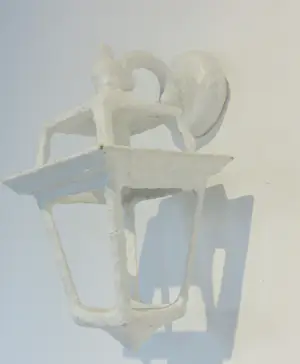 Michel Kourline - Gemengde techniek, White chair kopen? Bied vanaf 150!