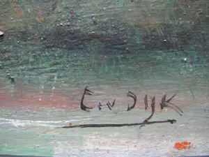 Cornelis van Dijk - Boerenerf met kippen kopen? Bied vanaf 35!