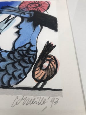 Corneille - Kleurenlitho - "Mémoire de Bali" - XLVI/L - 1993 kopen? Bied vanaf 135!