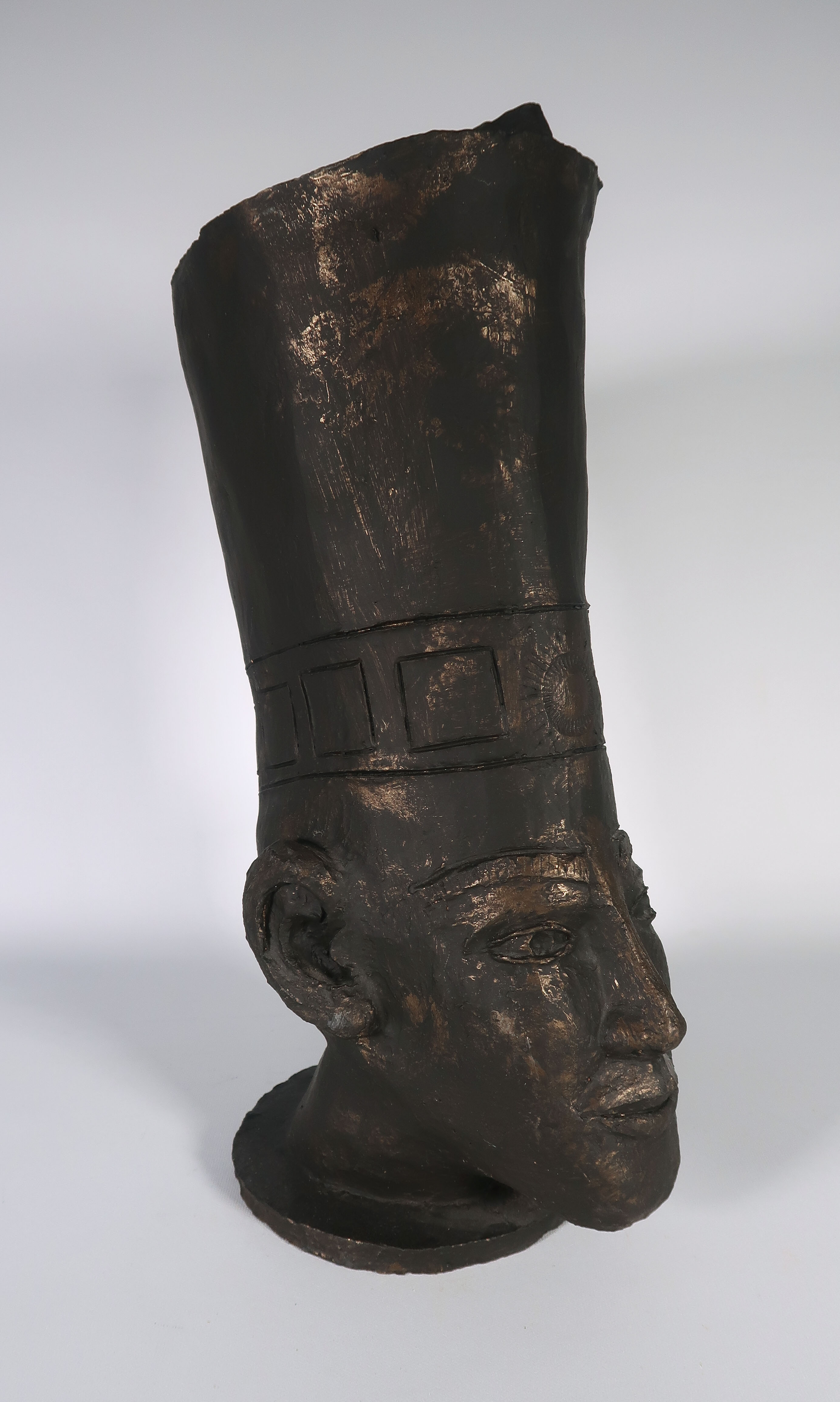Toon Gielen - Beschilderd keramiek, Nefertiti kopen? Bied vanaf 1!