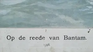 Johan Herman Isings - Op de reede van Bantam, schoolplaat kopen? Bied vanaf 1!