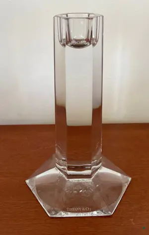 Frank Lloyd Wright - Kristallen kandelaar uitgevoerd voor Tiffany & Co kopen? Bied vanaf 50!