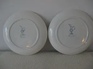 N.V. Porselein- en Tegelfabriek Mosa - 2 antieke Delftse borden kopen? Bied vanaf 50!