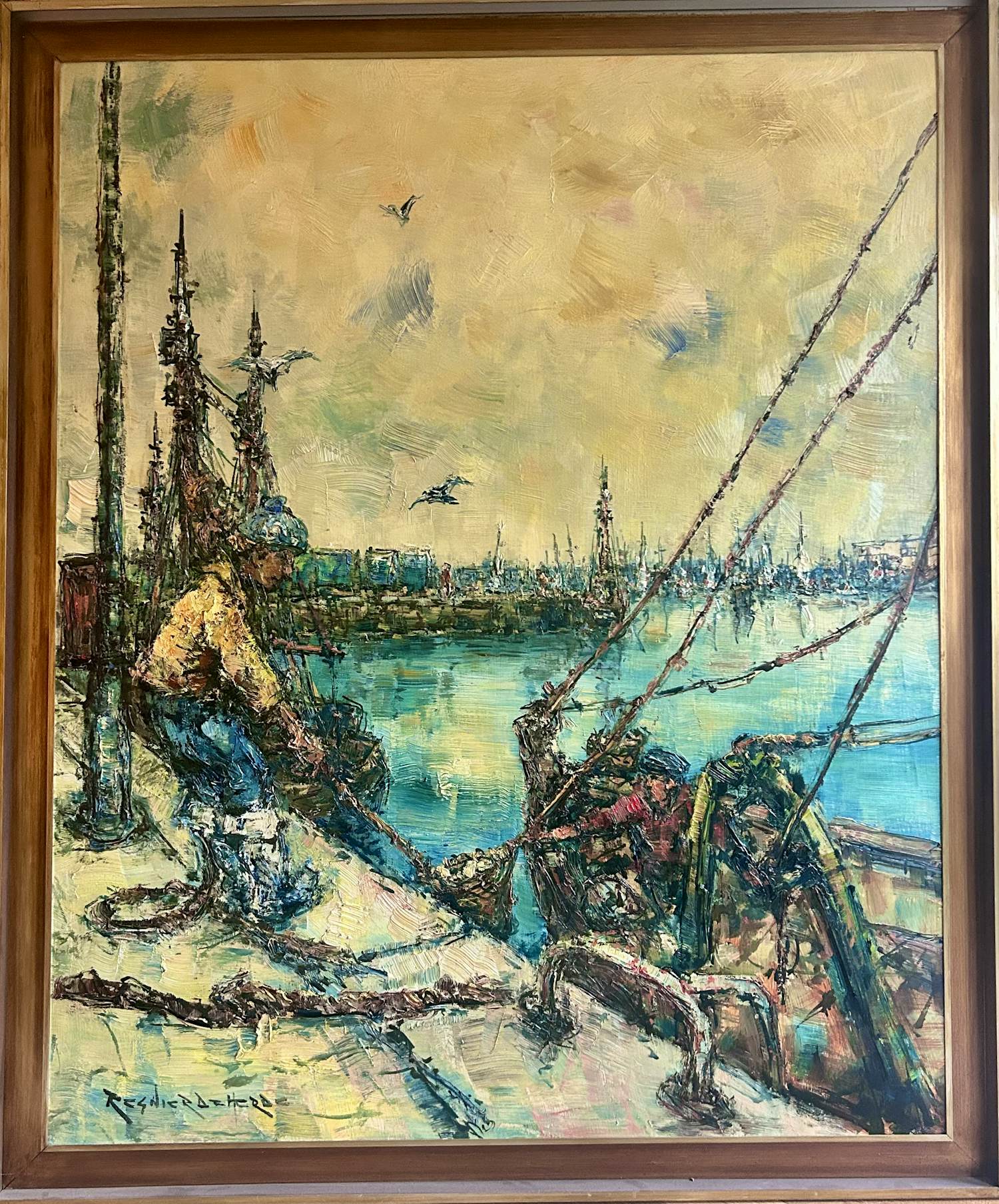 Regnier De Herde - Aan de visserskaai - Oostende kopen? Bied vanaf 300!