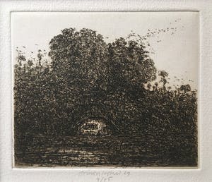 Simon Koene - Bosschage met opvliegende vogels kopen? Bied vanaf 20!