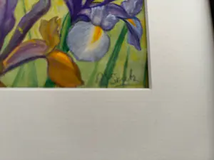 Alberta Johanna Meijer-Smetz - fijn stilleven met irissen kopen? Bied vanaf 45!