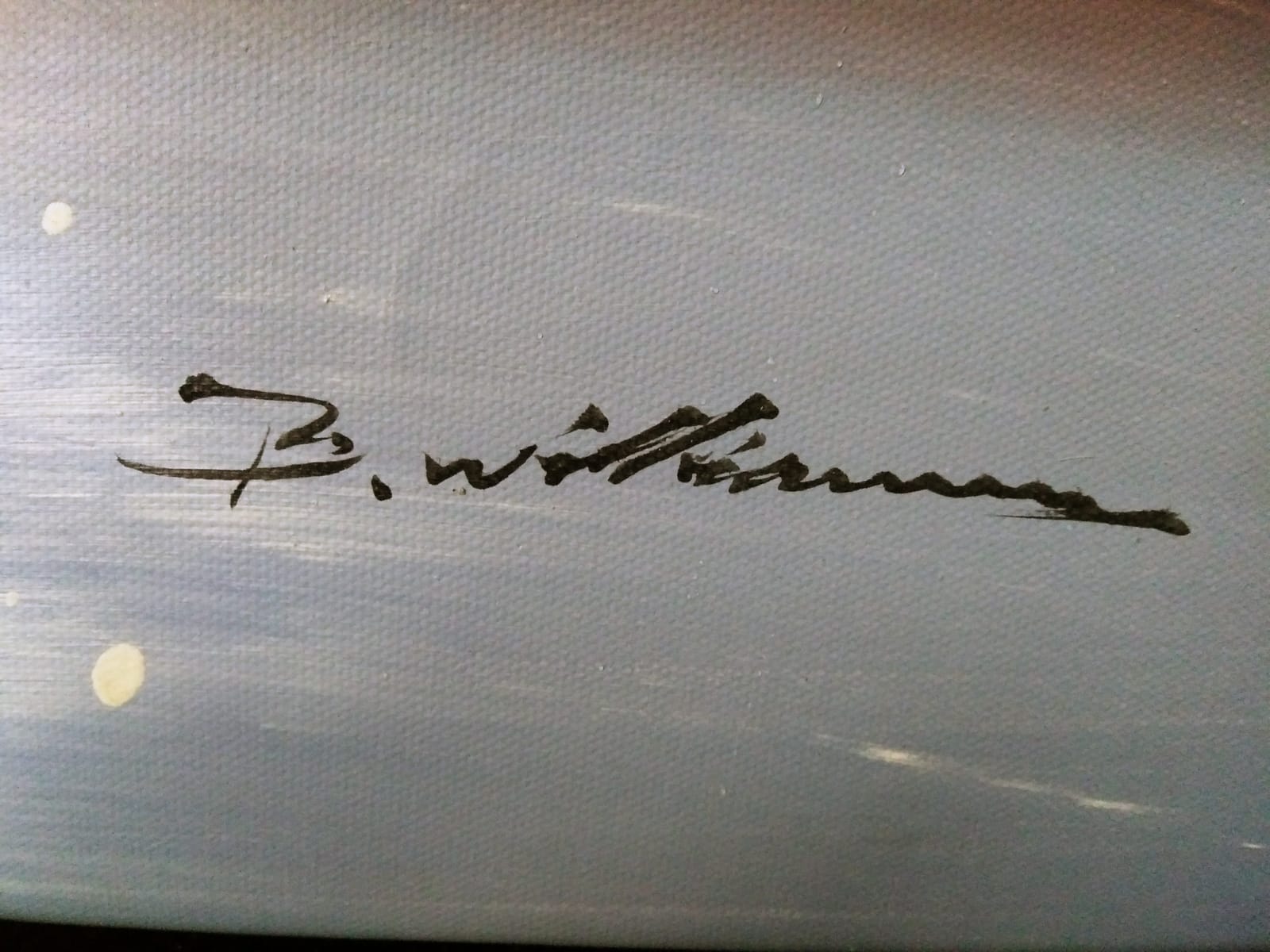 Niet of onleesbaar gesigneerd - B. Williams- Abstracte voorstelling kopen? Bied vanaf 1!