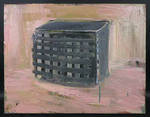 Siebrand Weitenberg - Olieverf op doek, Zonder titel kopen? Bied vanaf 1!