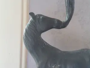 AcheterHenk Visch - Paard met staart in mond? Enchérissez de 600!